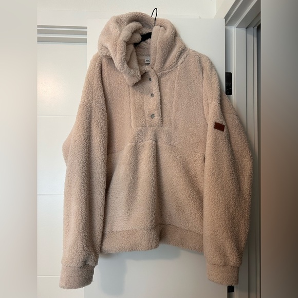 ROXY Surf Spray Sherpa Hoodie - Size L - Picture 6 of 10